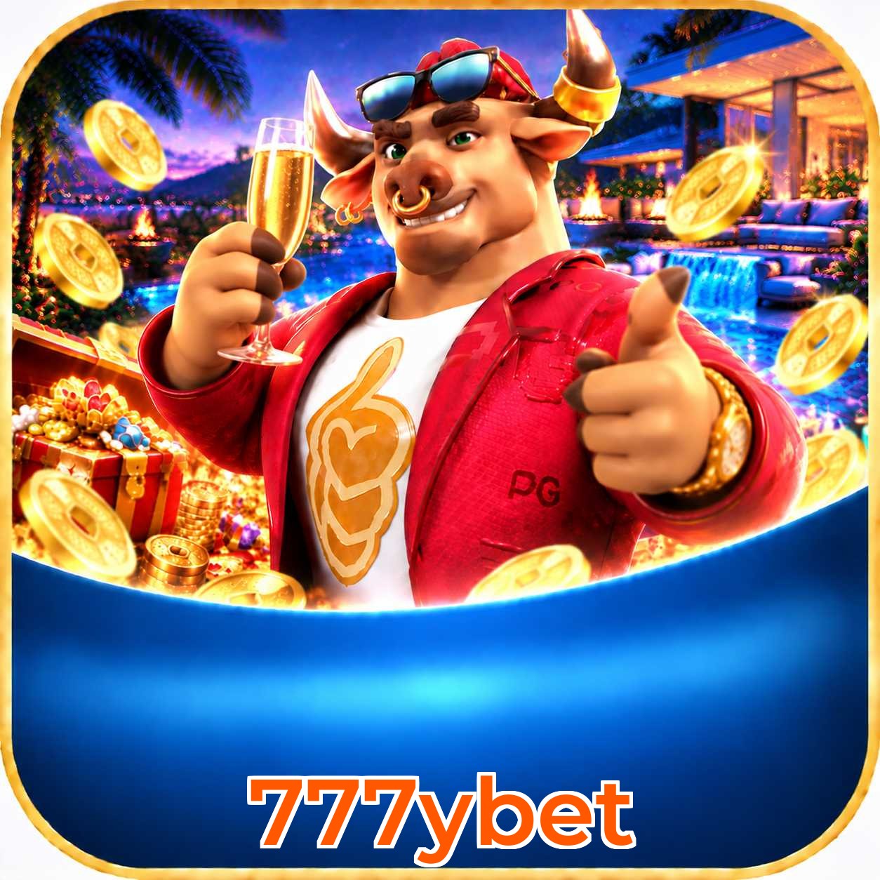 Aplicativo 777ybet para Android e iOS com interface completa